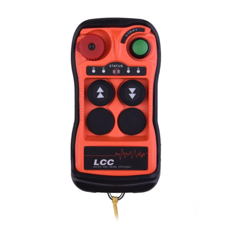 Q202 Push button industrial switch scissor lift remote control for hoist radio overhead hoist eot crane wireless remote control