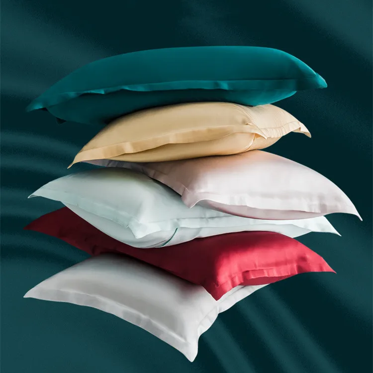 Wholesale price natural silk 100% real custom blissy silk pillowcase mulberry