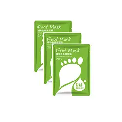 Private Label OEM Magic Purederm Braphy Callus Remover Pack Exfoliating Baby Foot Peeling Mask foot soak