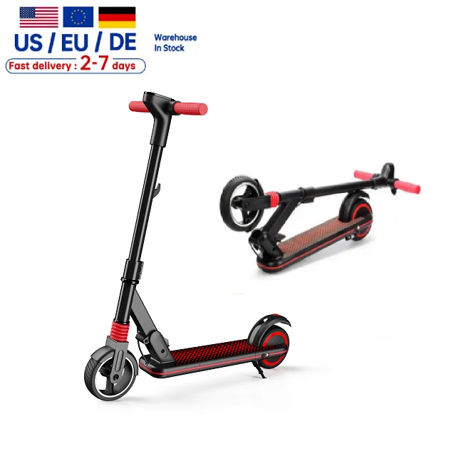 Fashionable Battery Electric Kick Scooter for Teenagers Folding Electric Scooter 24V Children Scooter S3 2.5ah