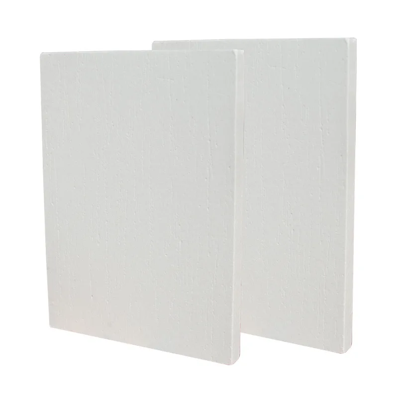 Hot selling ceramic board fireplace fiberboard insulation furnace white refractory ceramic fiberboard 20mm-50mm thick fiberboard