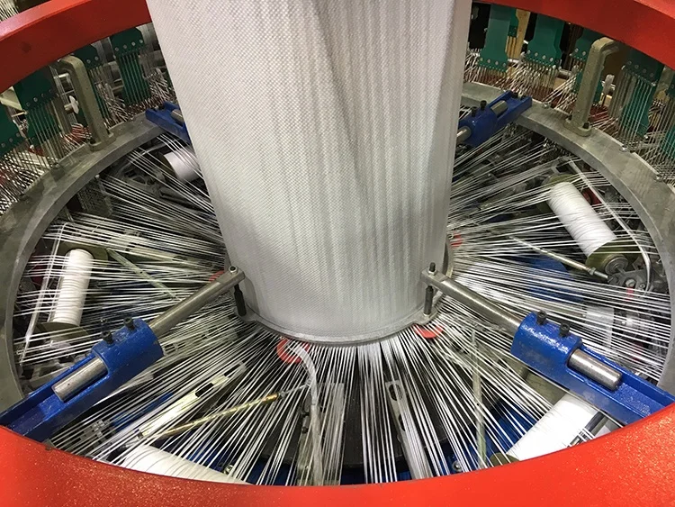 PP woven sack weaving machine automatic 6 big shuttle circular loom for tote bag