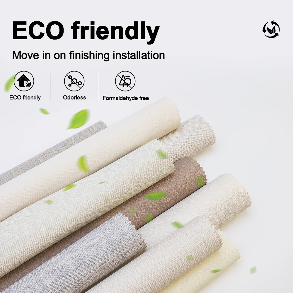 TIANAN PVC Fabric Wallpaper Interior Wallpapers Decorative Wall Paper Wallcovring Wall Cloth Rolls