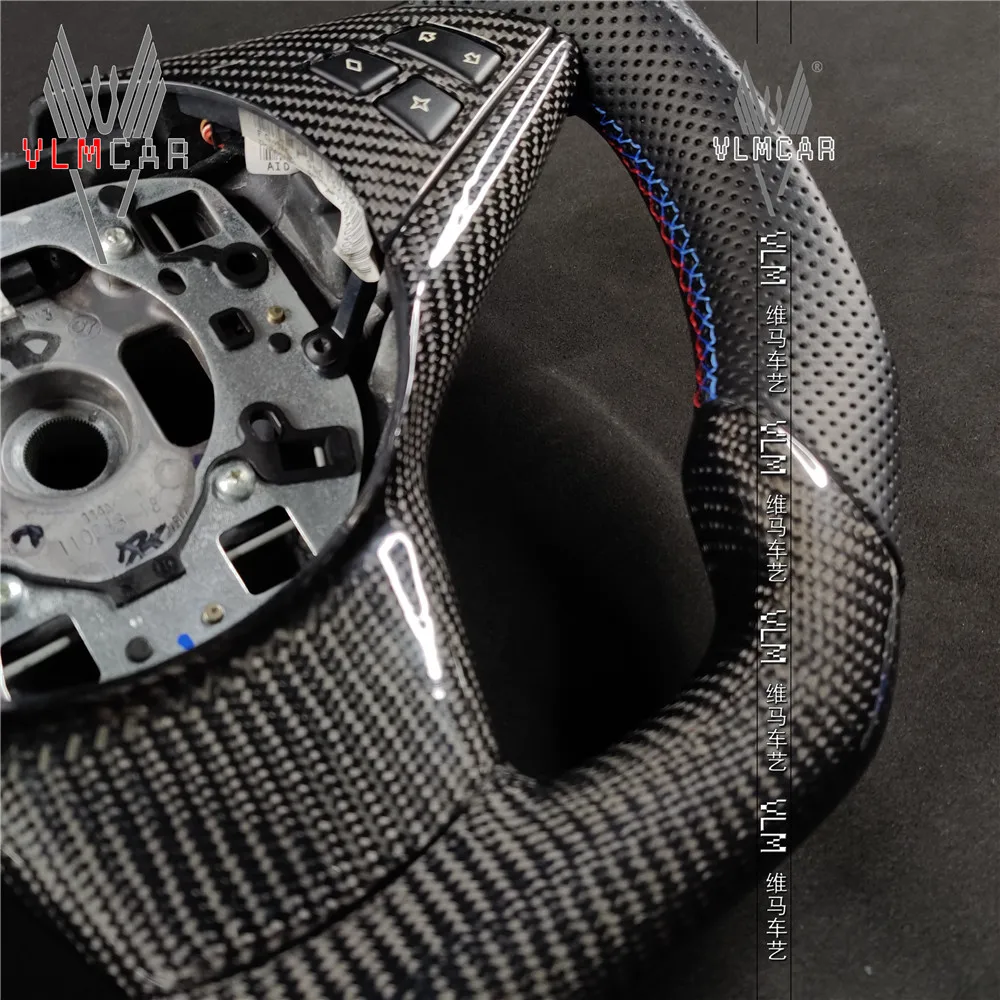 Carbon fiber steering wheel for BMW E60 M5 5Series/All BMW models can be customized
