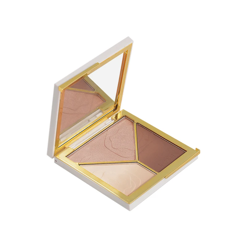 New 3D Bronzer Highlighter Cream Texture Contour Illuminator Makeup private label Highlighter pallette For Face Makeup