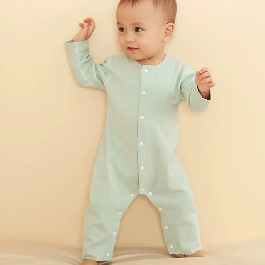 super soft warm customize knit baby jumpsuits cashmere baby clothes for unisex