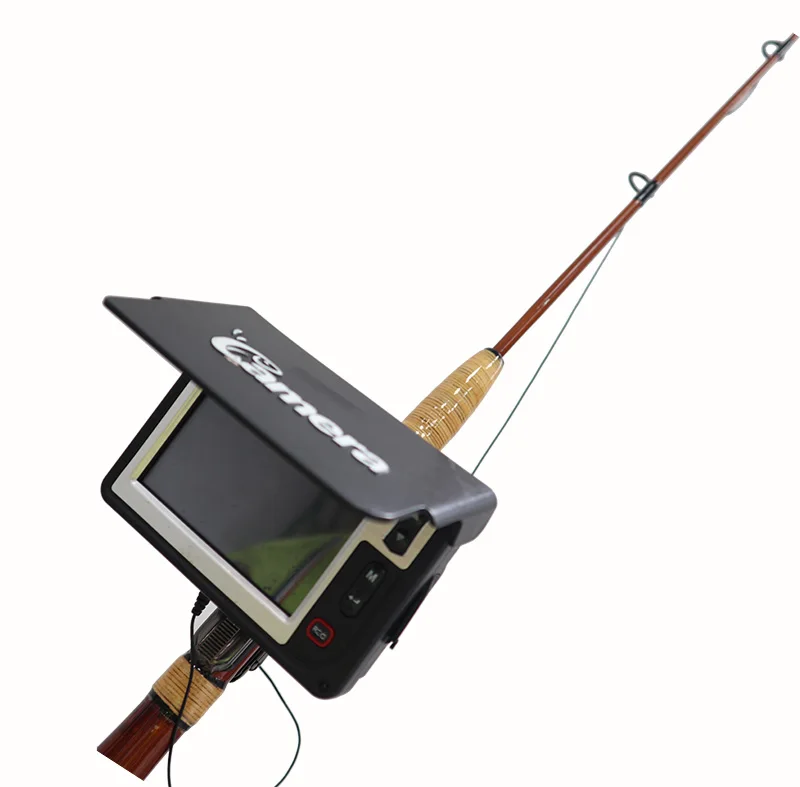 LQ-3505TF Factory price carp fishing accessories tackle portable underwater camera fish finder for 0.9m rod