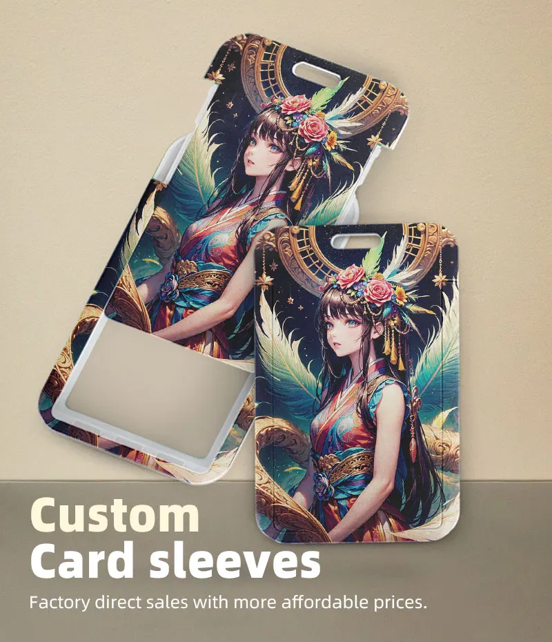 Wholesale NO MOQ Student Id Card Holder Custom Printed Logo Lanyard Plastic Id Holder