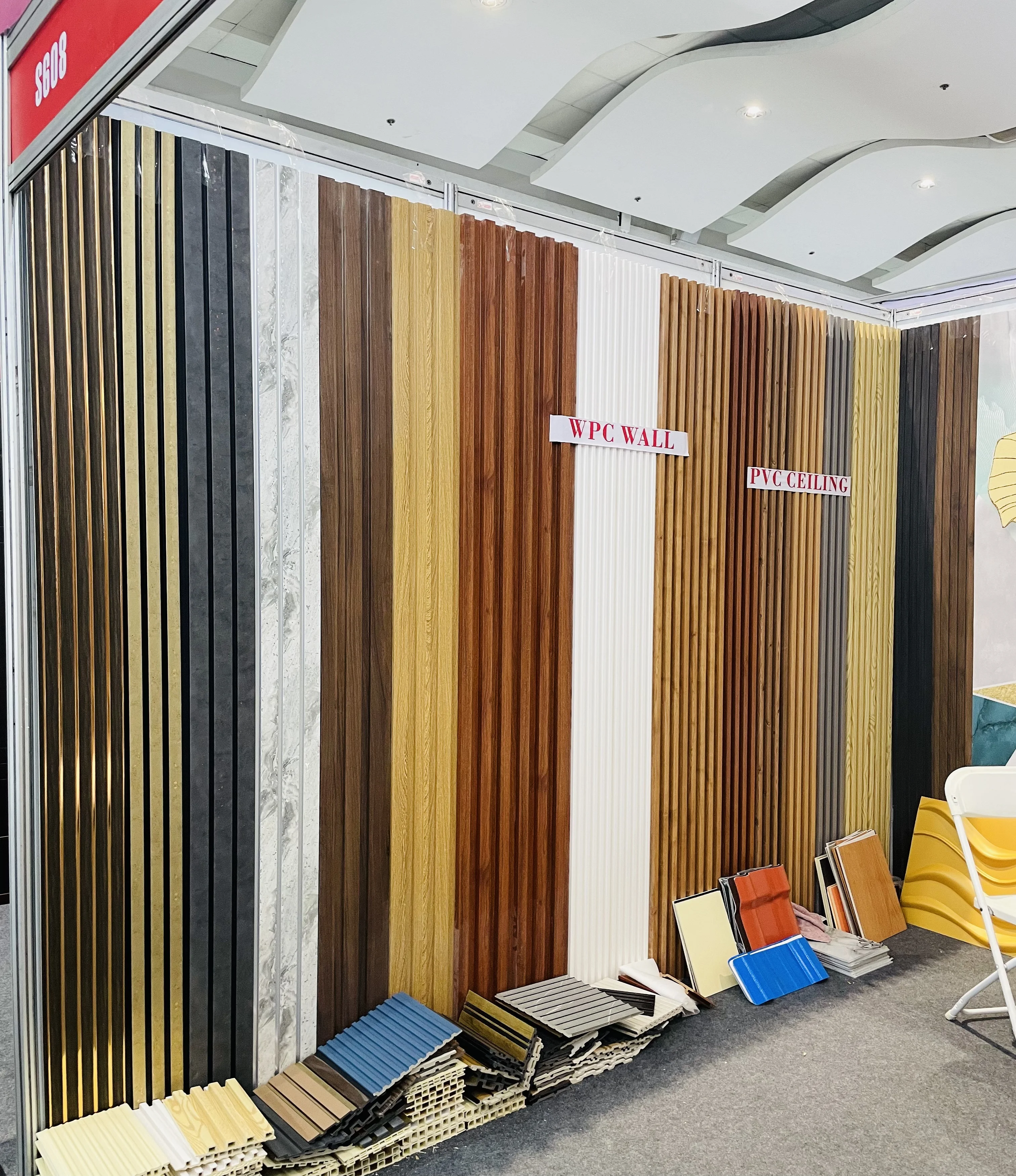 Декоративные стеновые панели wpc, 16 см