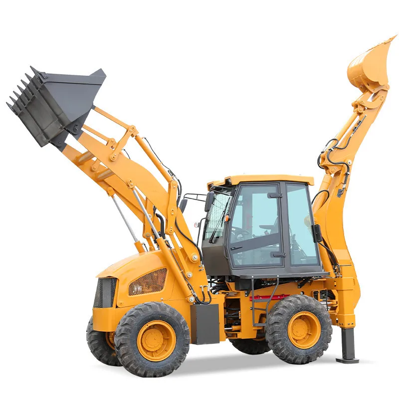 China popular intelligent control tire tractor loaders backhoe excavator for sales