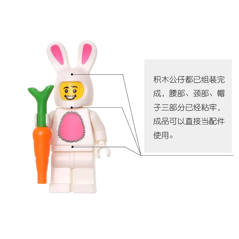 Story Buzz Light year Woody Key Chain 3D Building Block Keychain Superhero Unicorns Pendants Car Keychain