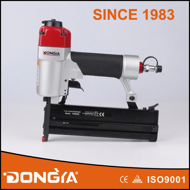 2 in 1 Nailer  DIY Grade Includes Air Stapler Brad Nailer Pneumatic