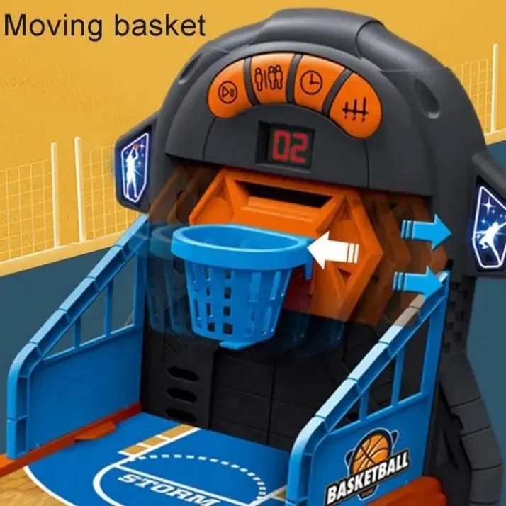 NEWEST Electric shooting machine toy creativity desktop arcade parent-Children interactive Toys Mini Basketball Tabletop Game