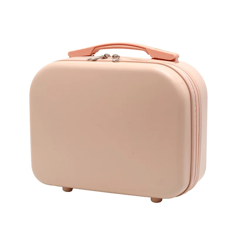 High Quality Children Mini Luggage Case Handbag Portable 14 Inch Cosmetic Makeup Organizer Suitcase Gift Box Hard Shell