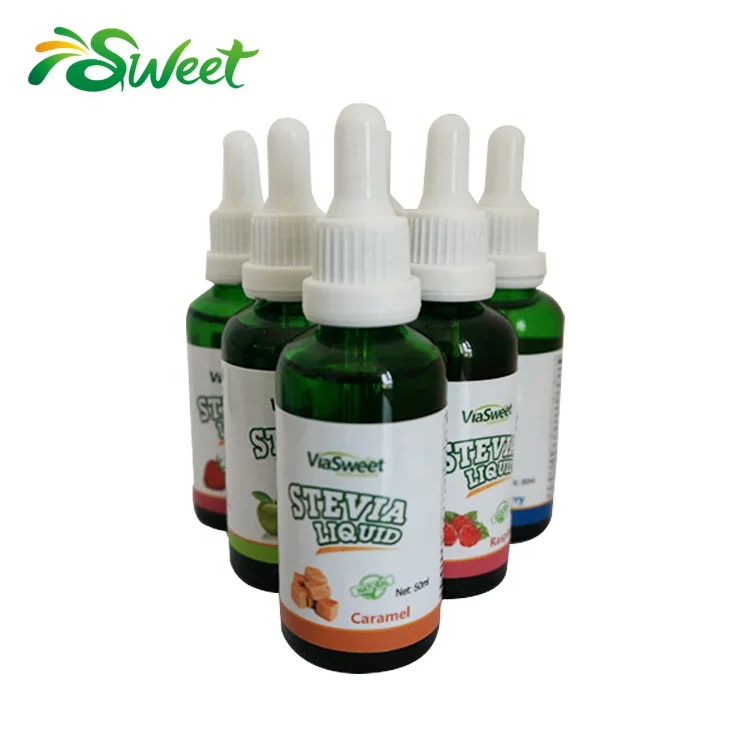 Капли Keto Stevia оптовая продажа 0 калорий 50 мл жидкость для Стевии с