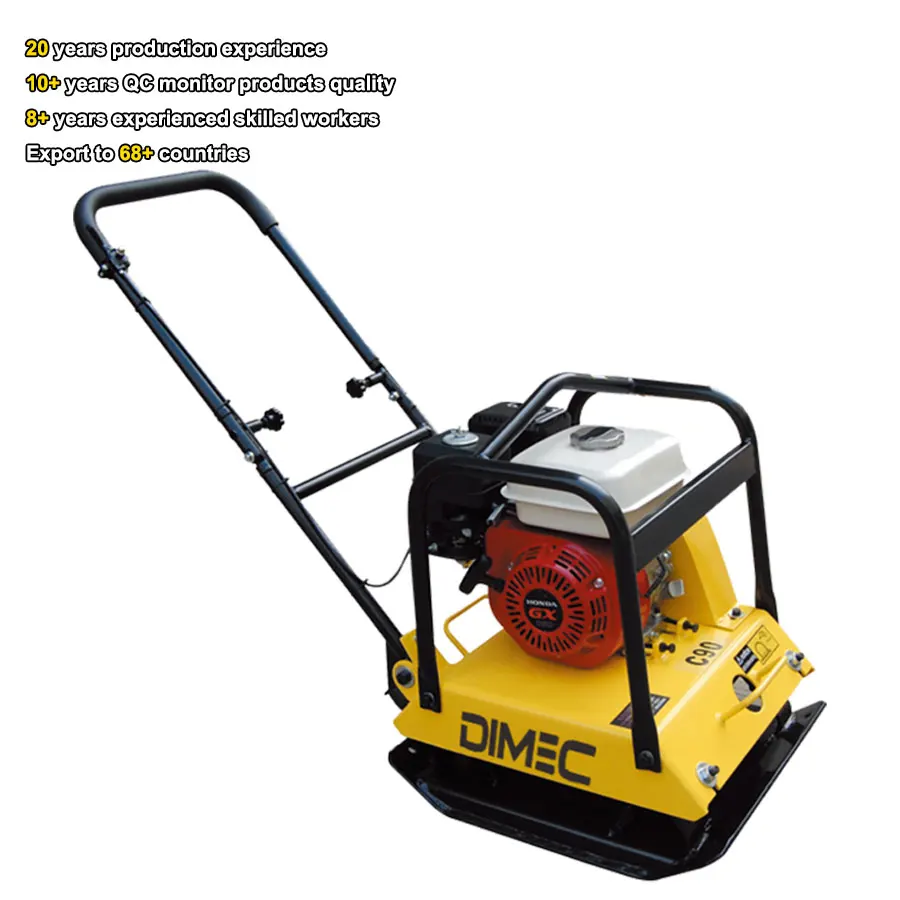 PME-C90 95KG Best Hand Diesel Stone Soil Vibrator Forward Jack Hammer Plate Compactor Tamper