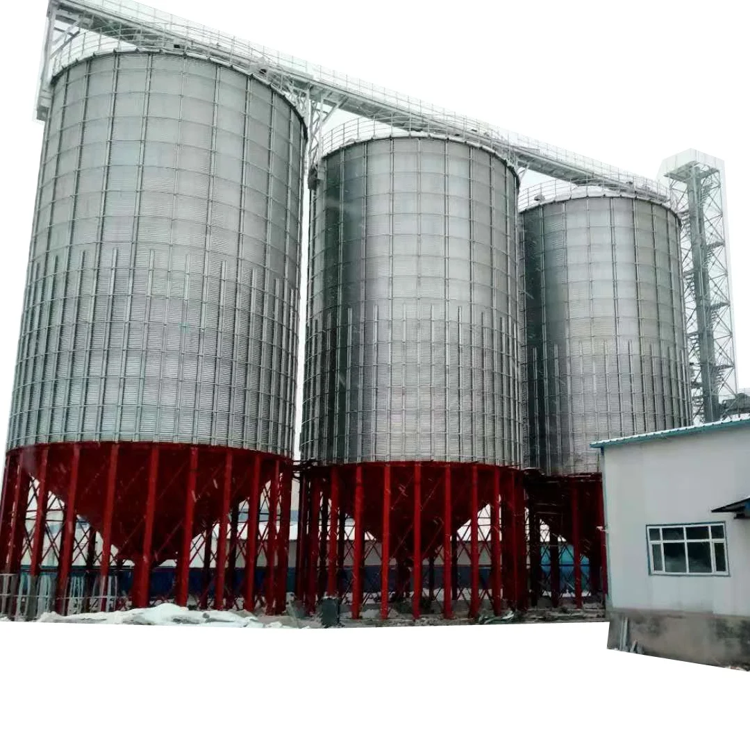 Стальные корзины для хранения зерна пшеницы