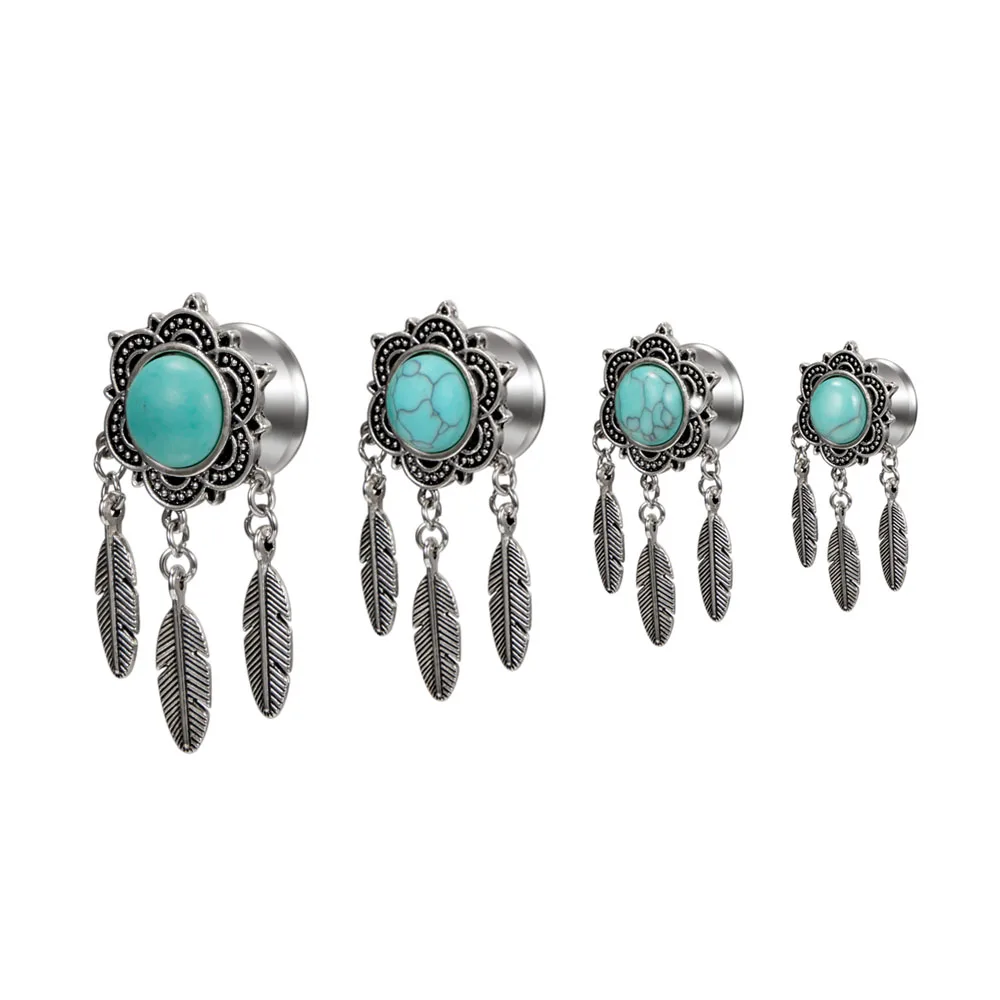 Заводской расширитель ушей из нержавеющей стали растягиватель заглушки телесные туннели ювелирные изделия для пирсинга тела