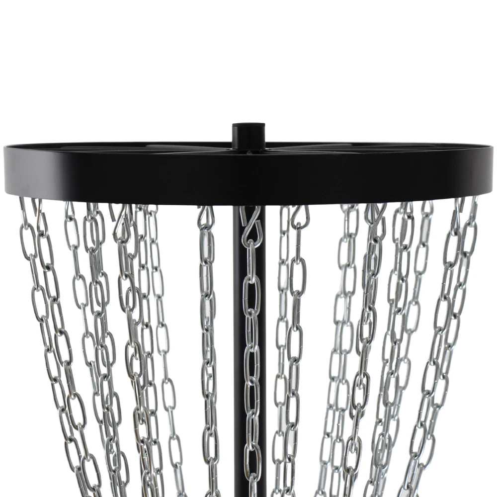 Одобренная PDGA корзина для гольфа с диском, 24 цепи, переносная корзина для гольфа с диском для тренировок