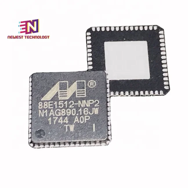 Лидер продаж, интегральная микросхема 88E1512-A0-NNP2C000 4/4, полный приемопередатчик, полуieee 802,3 56-QFN