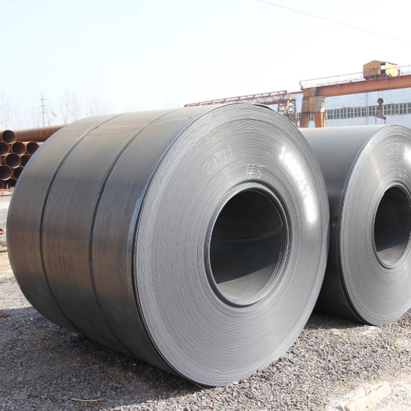 Manufactory Custom Can be Cut Hot Rolled Black Iron Metal Carbon Steel Coil Ss400 Carbon Steel Coil In Stock