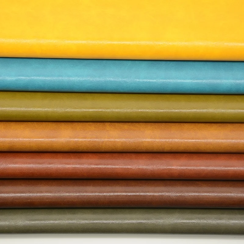 Furniture Upholstery PVC Embossed Artificial Leather For Seat And Sofa