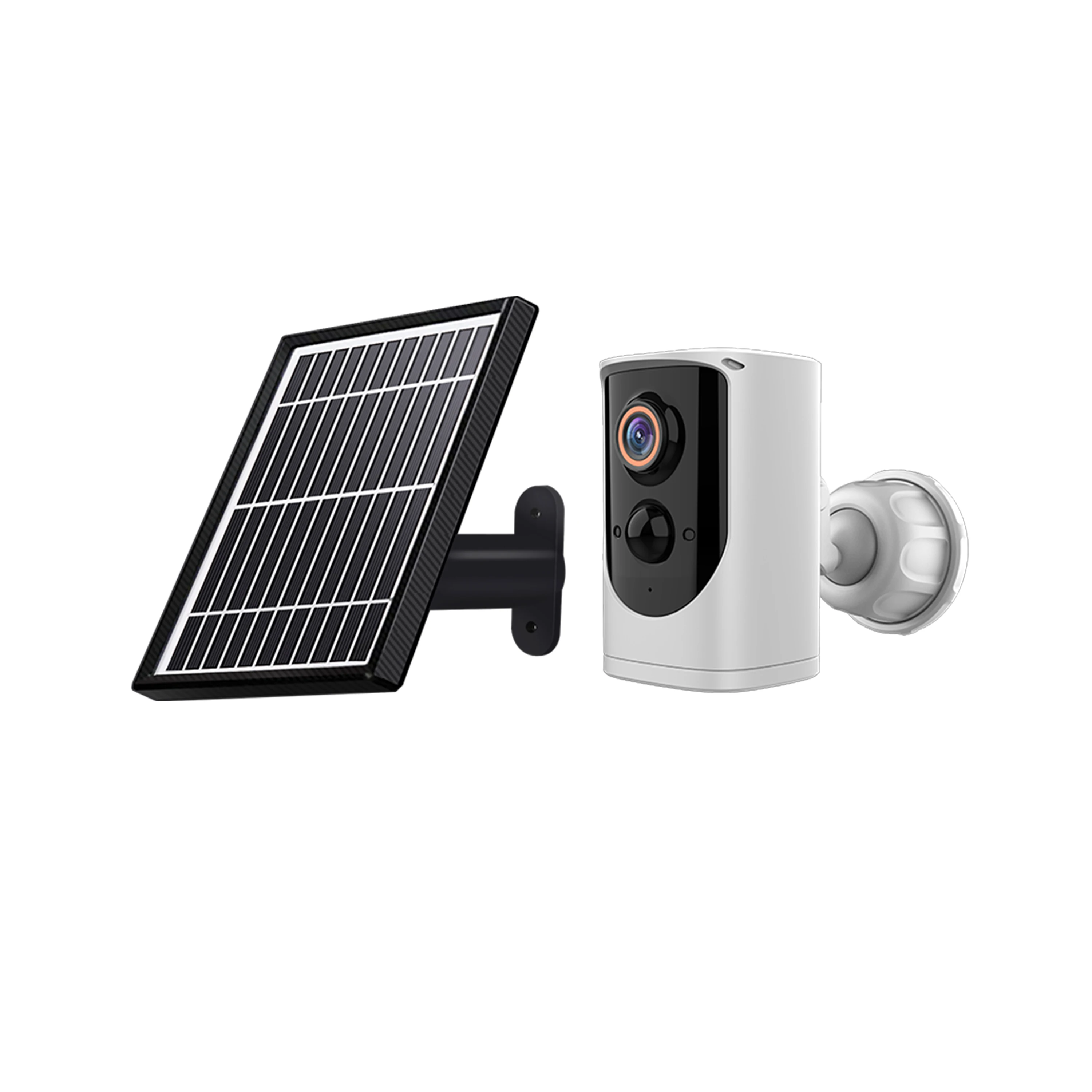 Hot Sale PIR Low Consumption Security HD 1080P CCTV Battery Solar Powered Wireless Camera with 6000mAh Battery and Solar Panel