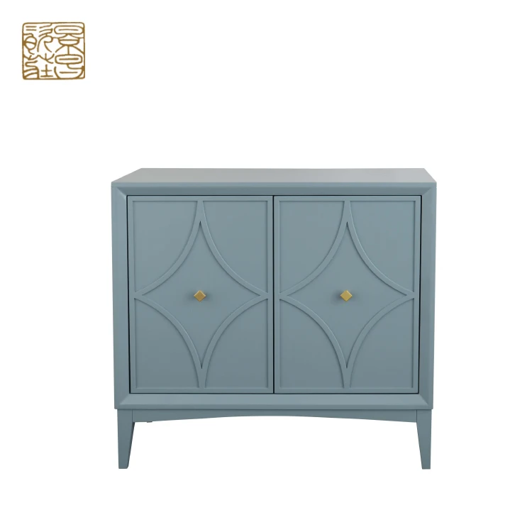 New Products style decorative wooden chest simple TV stand wood home decoration vintage beds furniture cabinet living room