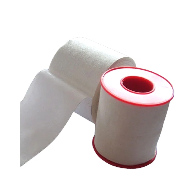 100% cotton fabric medical zinc oxide adhesive tape plaster