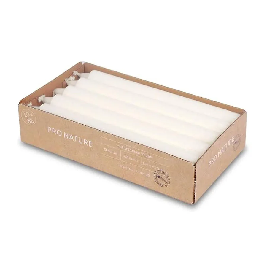 paraffin wax made 8' glitter pillar color taper candle