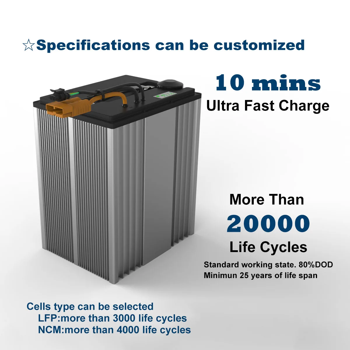 MVPACK micmotor ultra longlife safety fast charging customized lithium ion LpTO 12 Volt 12v 90Ah 5S9P lithium titanate battery