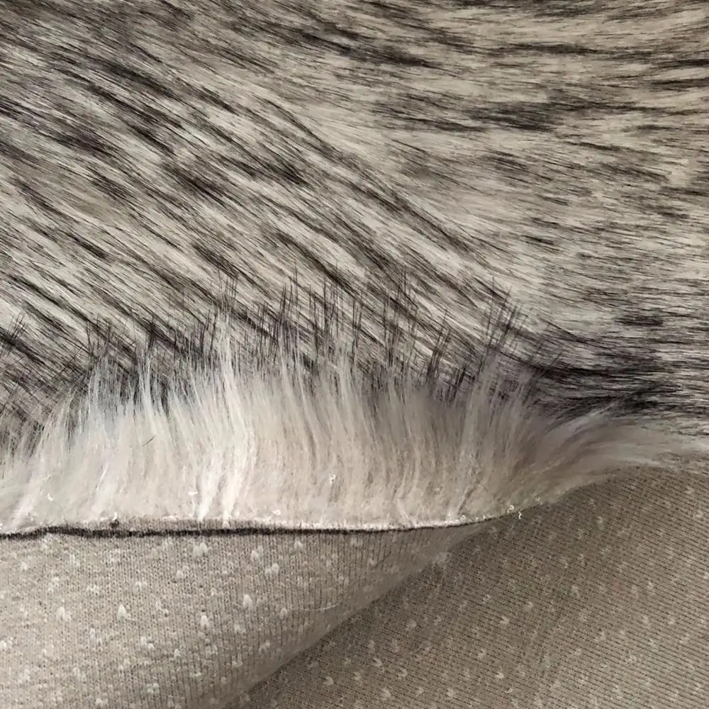
2020 chinese polyester acrylic faux fur fabric raccoon fur for toy 