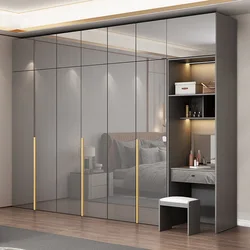 ULT-YJ-618 Factory Seller Wardrobe Closet Frame Cabinet  Modern bedroom furniture 6 door cupboard  customized Wardrobes