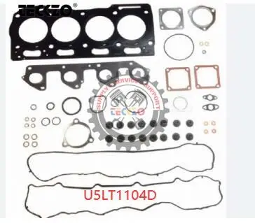 1104(electronic injection) engine parts Upper Gasket Kit U5LT1104D fit for Perkins