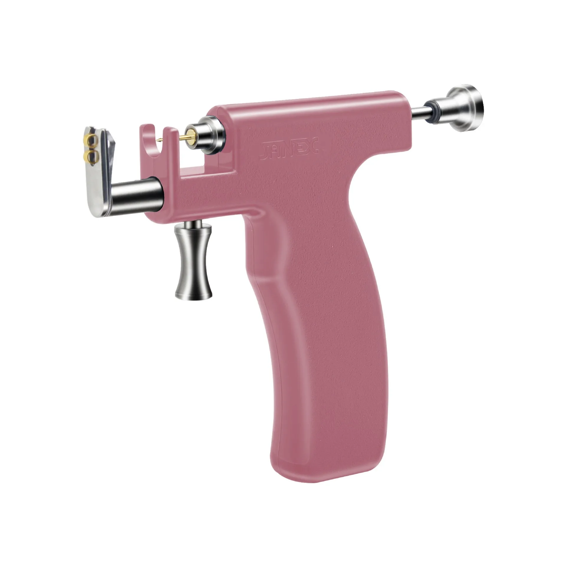 Professional No Pain Safe Ears Piercing Gun Ears Pierced Kit Black Stainless Steel Piercing Machine Factory Wholesale