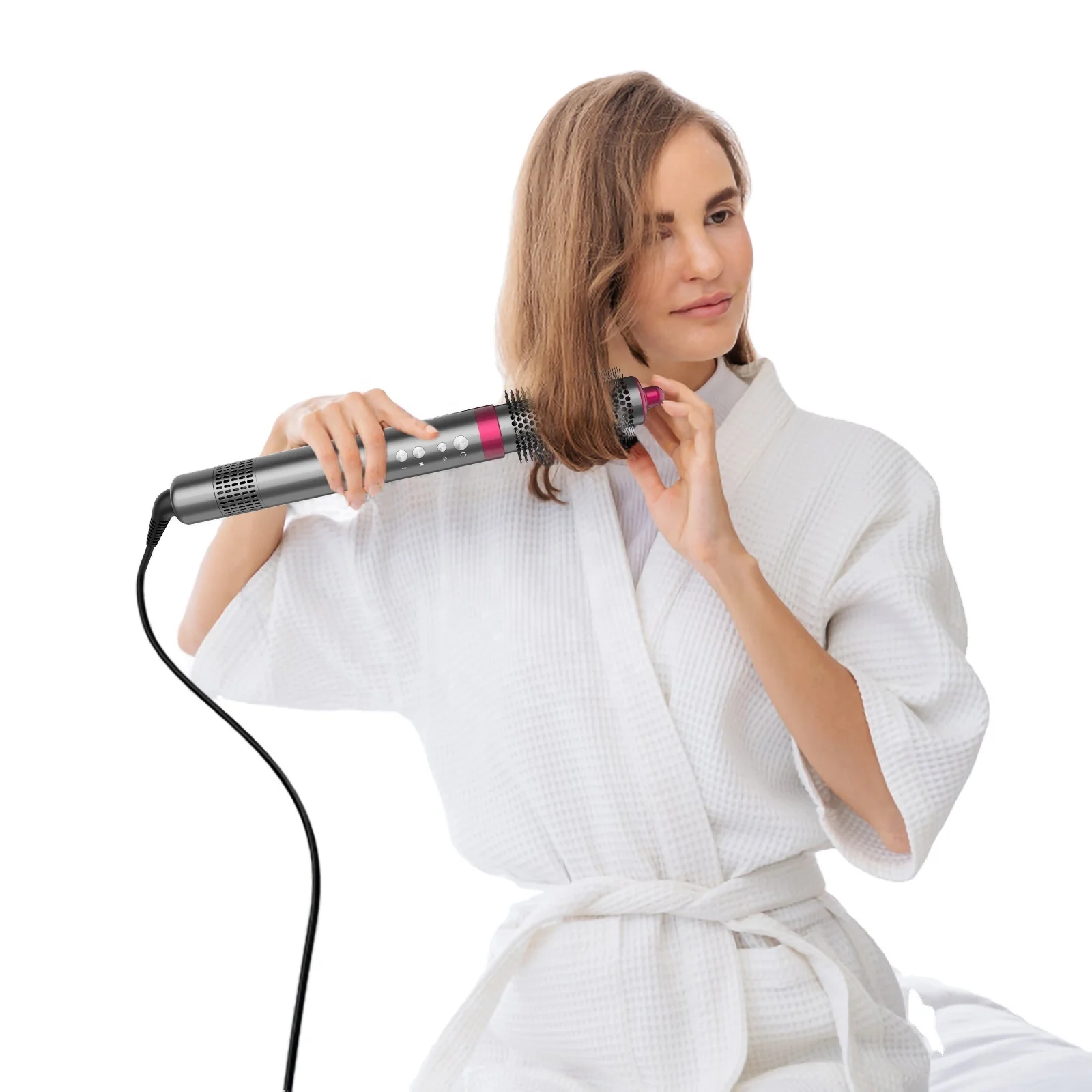Wireless  Hair Dryer With Diffuser And Concentrator PTC Heater, Have 70 Degree Centigrade Hot Wind