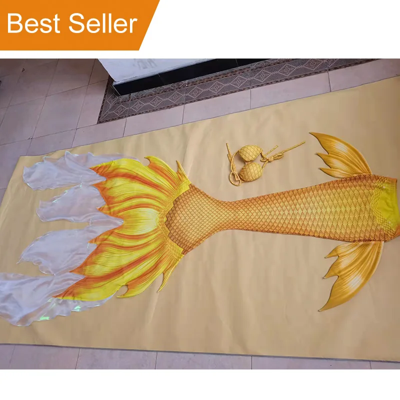 Hot cheap mermaid skin tail costume swimsuit  wedding dress bridal gown With Favorable Price