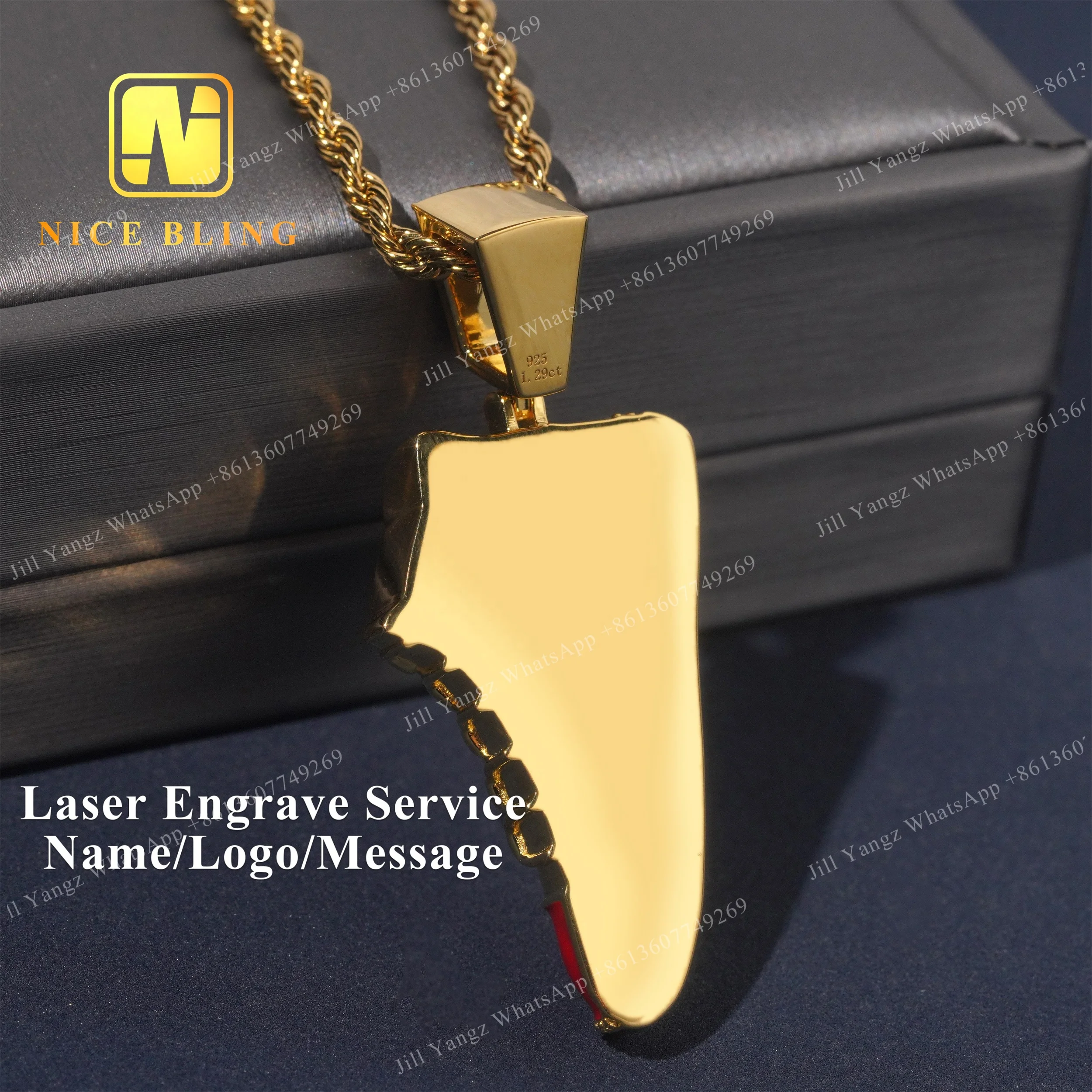 NEW ARRIVAL 3D Design Sneaker Shoe Pendant moissanite Red Enamel 925 Hip Hop iced out Pendant Jewelry Moissanite Pendant