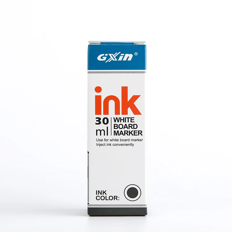 Gxin G-280S non-toxic 4 colors refill ink dry erase marker ink refill safety factory supplier refill white board marker ink