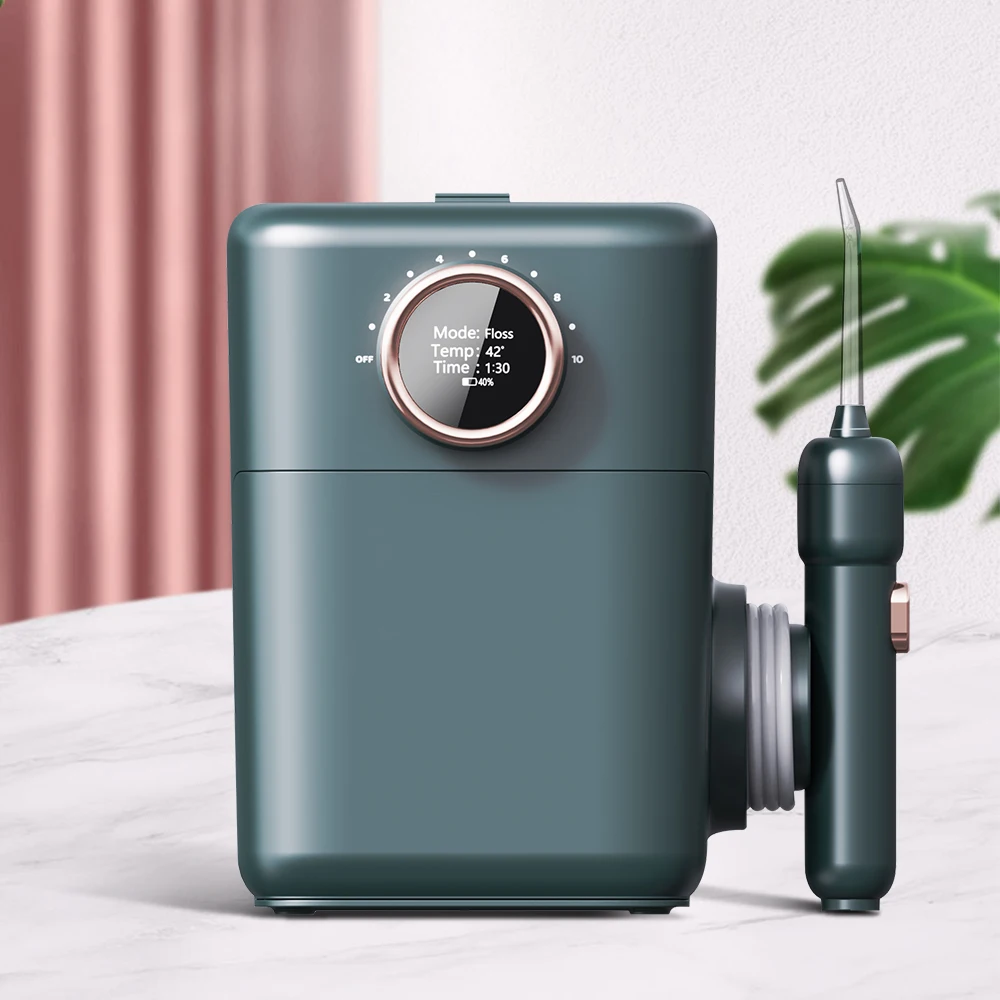 USB Rechargeable LCD Screen Oral Irrigator Family Home Set Dental Care Teeth Whitening Water Flosser With UV Disinfection