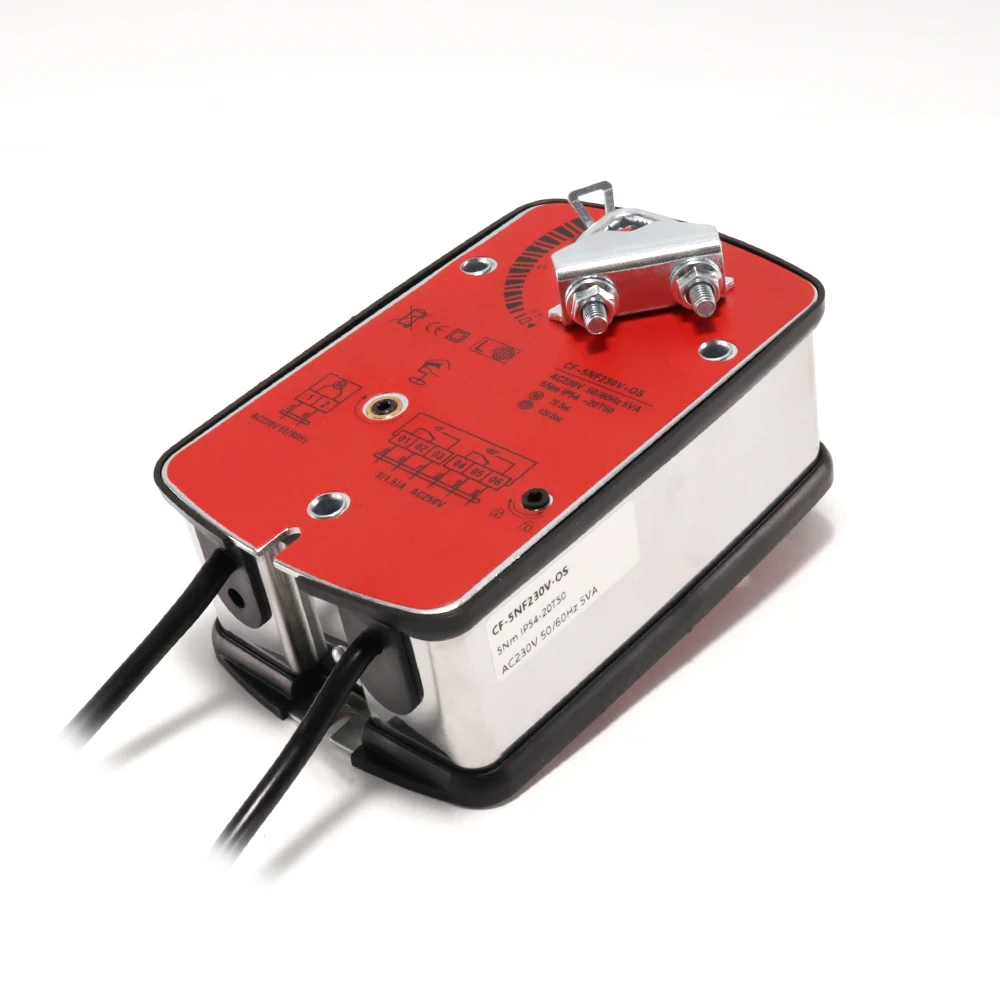 LFZ-T Damper Actuator HVAC Controls Valve Series Air Motorized  hvac systems parts Lefoo Group