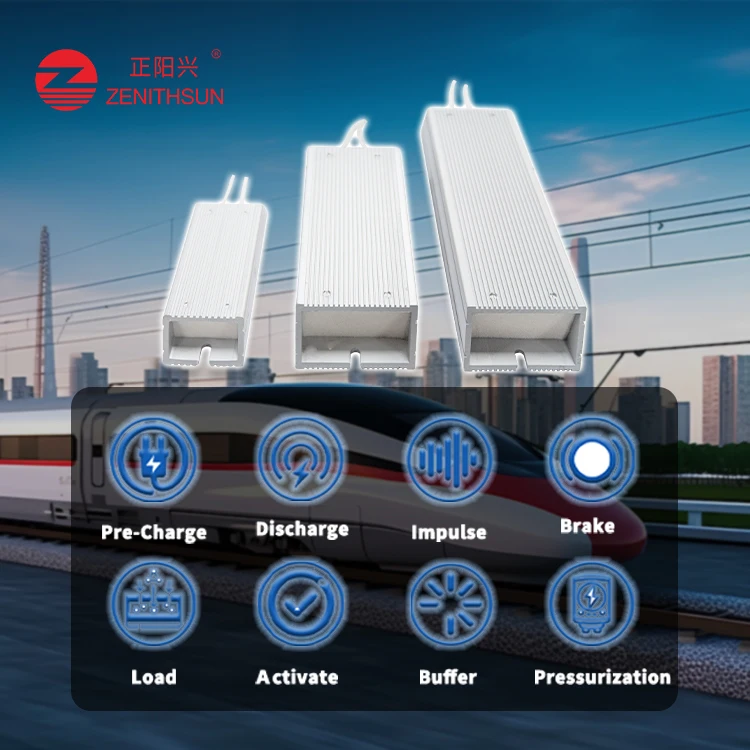 8 Ohms 500W Wirewound Chassis Mount Resistor