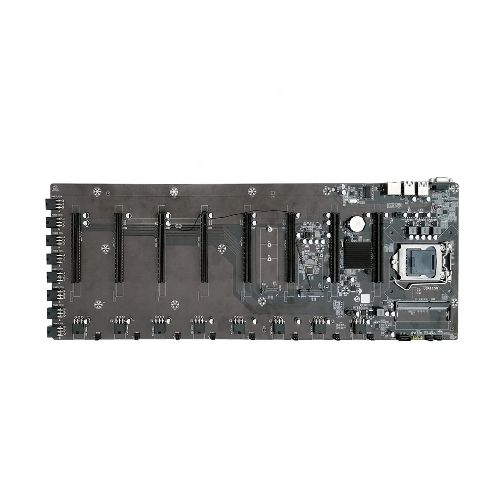 Материнская плата VGA USB3.0 SATA3.0 LAN 8 GPU материнская плата Ming материнская плата DDR3 Материнская плата