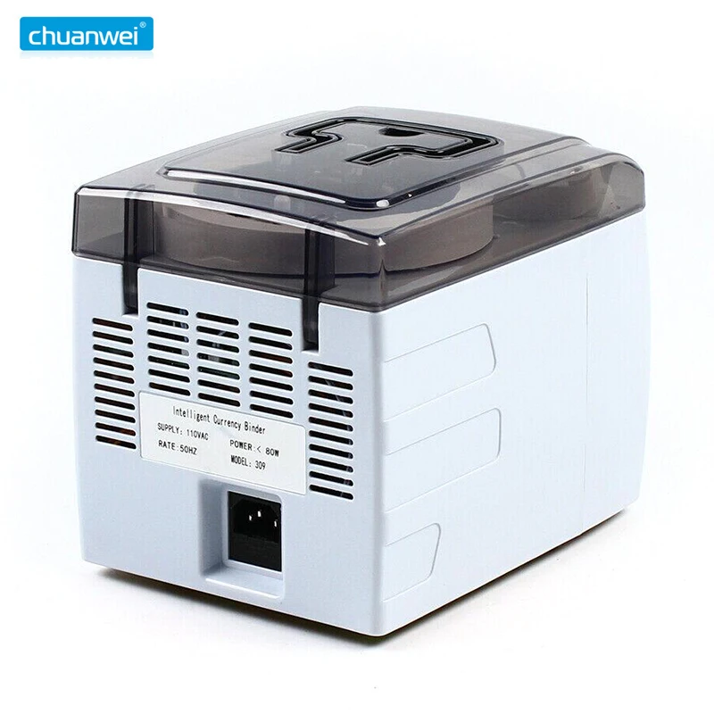 Banknotes Binding Strapping Machine LCD Display Portable Bundle Equipment Paper Currency Bundle Machine