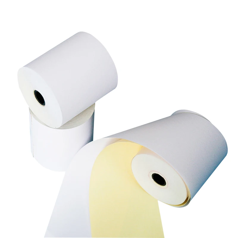 Wholesale NCR Paper Continuous Carbonless 2 Ply Credit Card Roll Thermal Paper Roll