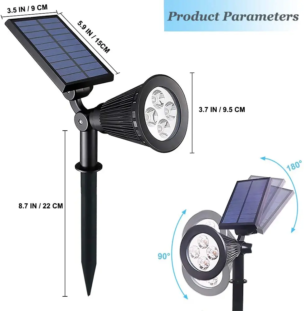 home wall lights waterproof Solar Lights Garden Energy Saving Lamp Solar Led Outdoor Light Led Solar Lamp Garden