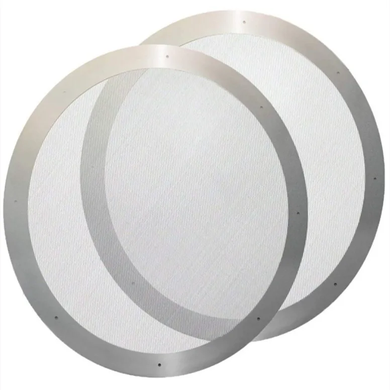 high standard air filter marginate water proof Round stainless steel filter discs