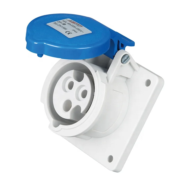 Factory Direct Sales Reasonable Price Industrial Male Wall Mount Plug And Socket Outlets