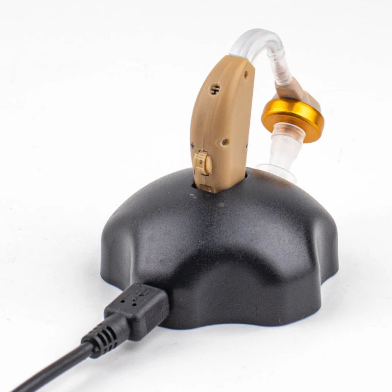 Professional Rechargeable Digital Pocket Mini Hearing Aid Sound Amplifier for Elderly Hearing Loss Cheap Price Easy to Use