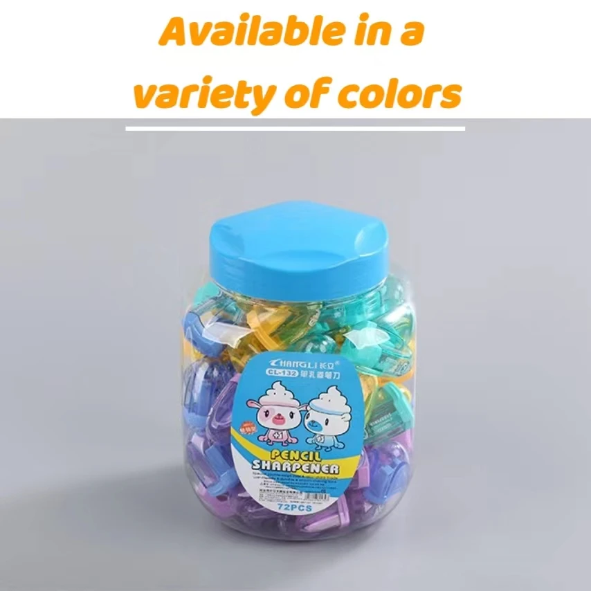 Wholesale student portable manual creative Cute pencil sharpener Mini sharpener